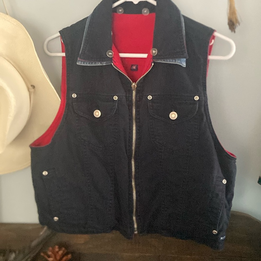 Vintage Rockies Reversible Vest